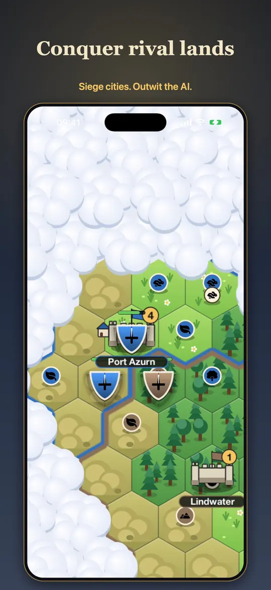 Hexarch: conquer rival lands