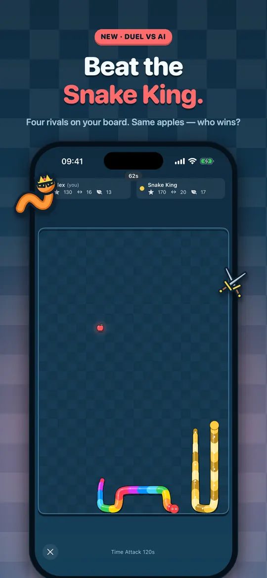 Snake Arena: beat the Snake King